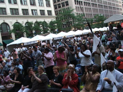 Smooth Jazz Fest crowd